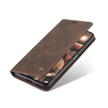 For Xiaomi Redmi K40 / K40 Pro / Poco F3／Mi 11i／Mi 11X／Mi 11X Pro CaseMe 013 Multifunctional Leather Phone Case(Coffee) - Xiaomi Cases by CaseMe | Online Shopping South Africa | PMC Jewellery | Buy Now Pay Later Mobicred