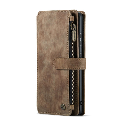 For Samsung Galaxy S22+ 5G CaseMe C30 Multifunctional Phone Leather Case with Holder & Card Slot & Wallet(Brown) - Galaxy S22+ 5G Cases by CaseMe | Online Shopping South Africa | PMC Jewellery | Buy Now Pay Later Mobicred