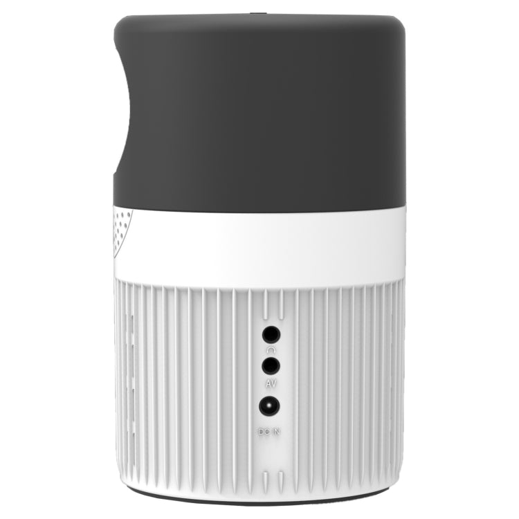 T400 100 inch Screen 3000 Lumens LED Mini Projector, Plug Type:AU Plug(Black White) - Mini Projector by PMC TechLife | Online Shopping South Africa | PMC TechLife | Buy Now Pay Later Mobicred