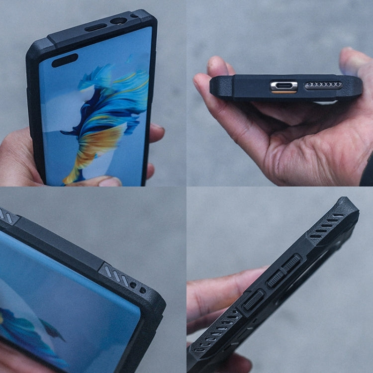 For Huawei Mate 40 / 40E FATBEAR Armor Shockproof Cooling Phone Case(Black) - free shipping - PMC TechLife - Order now!