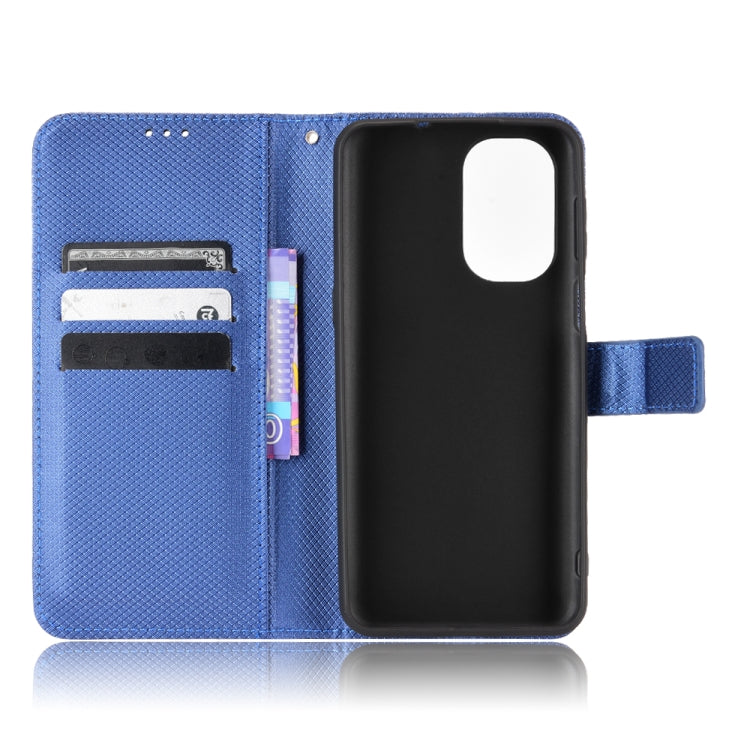 For Ulefone Note 13P Diamond Texture Leather Phone Case(Blue) - Ulefone Cases by PMC Jewellery | Online Shopping South Africa | PMC Jewellery | Buy Now Pay Later Mobicred