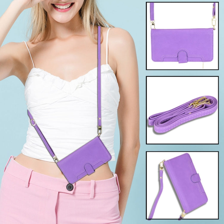 For Blackview A90 Litchi Texture Zipper Leather Phone Case(Purple) - More Brand by PMC TechLife | Online Shopping South Africa | PMC TechLife | Buy Now Pay Later Mobicred