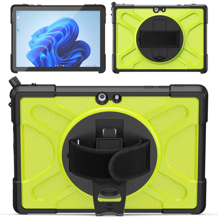 For Microsoft Surface Go 4 / 3 / 2 / 1 TPU + PC Tablet Case(Yellow Green) - Others by PMC TechLife | Online Shopping South Africa | PMC TechLife | Buy Now Pay Later Mobicred