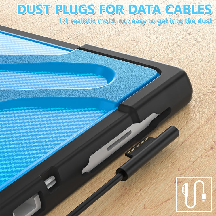 For MicroSoft Surface Pro 4 / 5 / 6 / 7 TPU + PC Tablet Case(Blue) - Others by PMC TechLife | Online Shopping South Africa | PMC TechLife | Buy Now Pay Later Mobicred