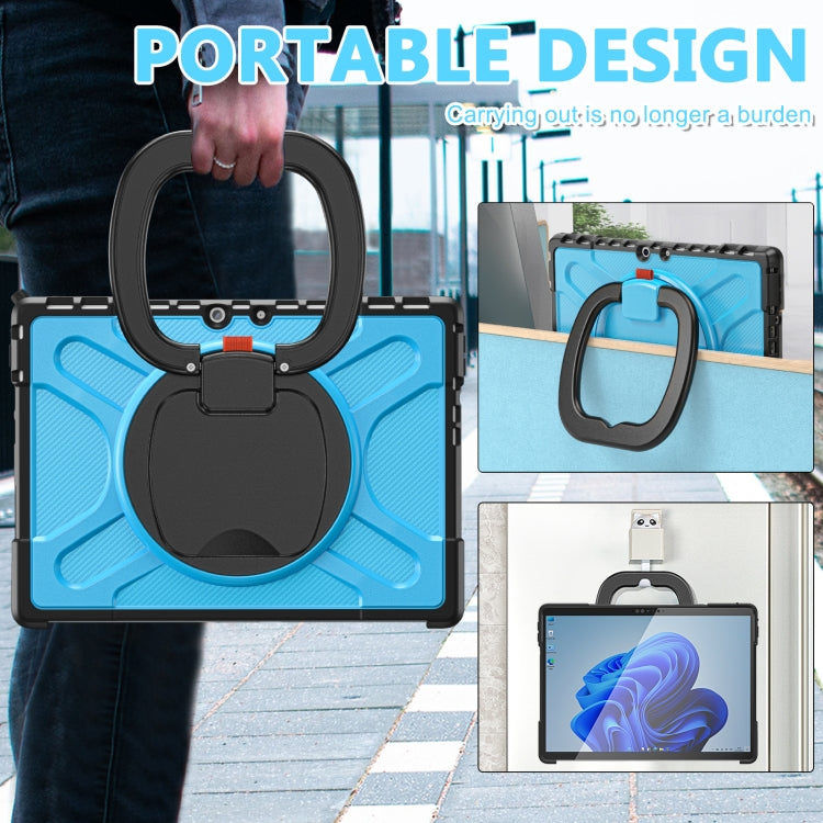 For MicroSoft Surface Pro 8 TPU + PC Tablet Case(Blue) - Others by PMC TechLife | Online Shopping South Africa | PMC TechLife | Buy Now Pay Later Mobicred