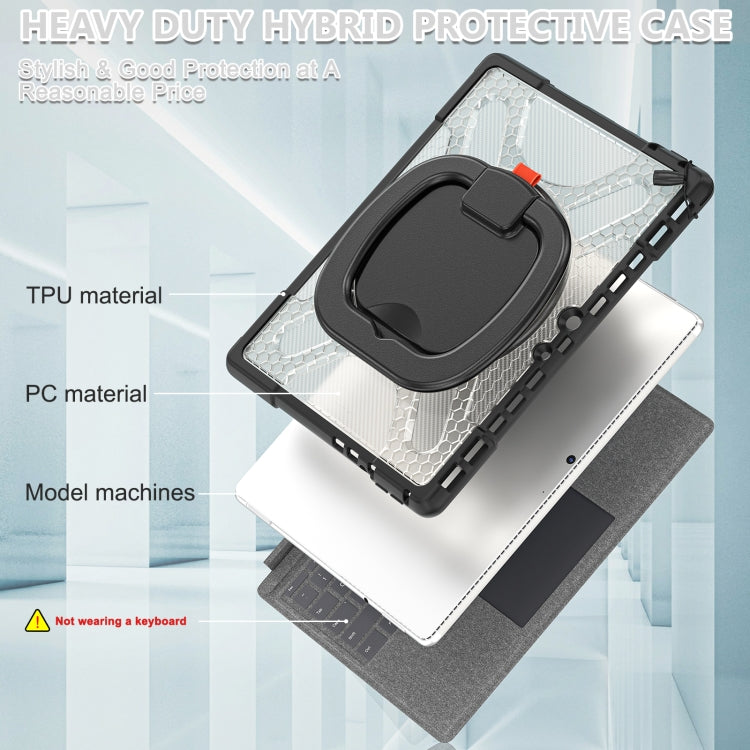 For MicroSoft Surface Pro 8 TPU + PC Tablet Case(Transparent) - Others by PMC TechLife | Online Shopping South Africa | PMC TechLife | Buy Now Pay Later Mobicred