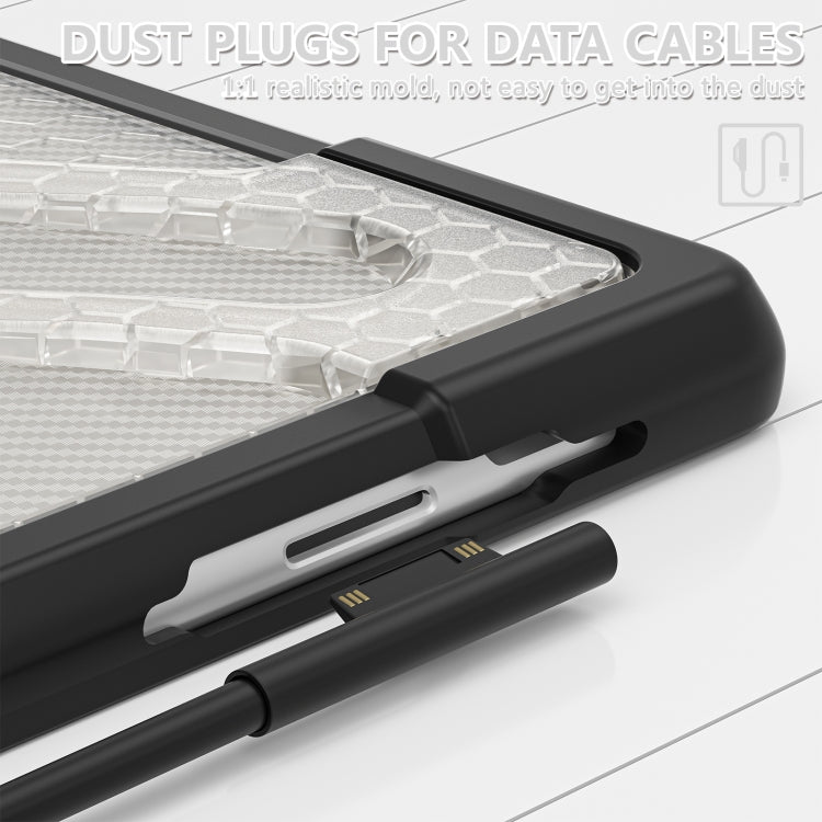 For MicroSoft Surface Pro 8 TPU + PC Tablet Case(Transparent) - Others by PMC TechLife | Online Shopping South Africa | PMC TechLife | Buy Now Pay Later Mobicred