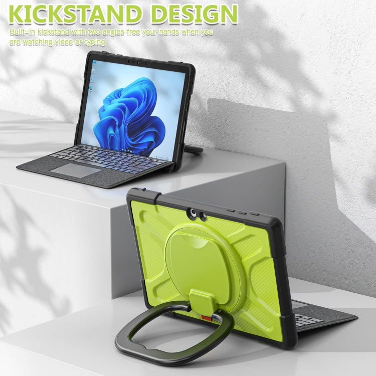 For MicroSoft Surface Go 1 / 2 / 3 TPU + PC Tablet Case(Yellow Green) - Others by PMC TechLife | Online Shopping South Africa | PMC TechLife | Buy Now Pay Later Mobicred