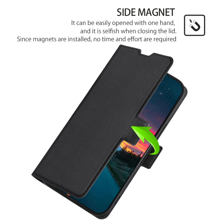 For Huawei P9 Lite Ultra-thin Voltage Side Buckle PU + TPU Leather Phone Case(Black) - free shipping - PMC TechLife - Order now!