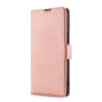For Doogee X95 Ultra-thin Voltage Side Buckle PU + TPU Leather Phone Case(Rose Gold) - More Brand by PMC Jewellery | Online Shopping South Africa | PMC Jewellery | Buy Now Pay Later Mobicred