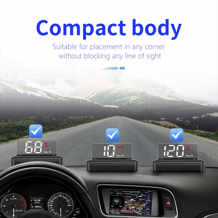 G100 Car HD GPS Head-Up Display HUD System - Head Up Display System by PMC Jewellery | Online Shopping South Africa | PMC Jewellery | Buy Now Pay Later Mobicred