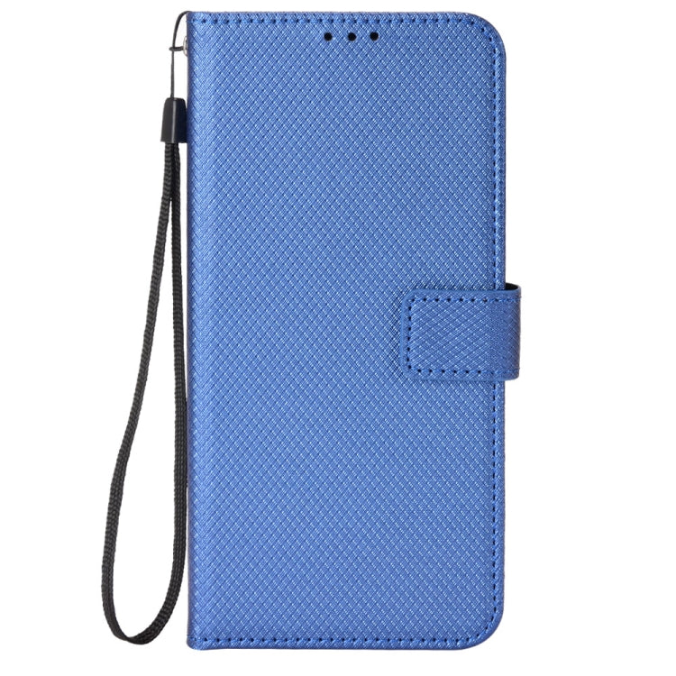 For Doogee S59 / S59 Pro Diamond Texture Leather Phone Case(Blue) - Doogee Cases by PMC Jewellery | Online Shopping South Africa | PMC Jewellery | Buy Now Pay Later Mobicred