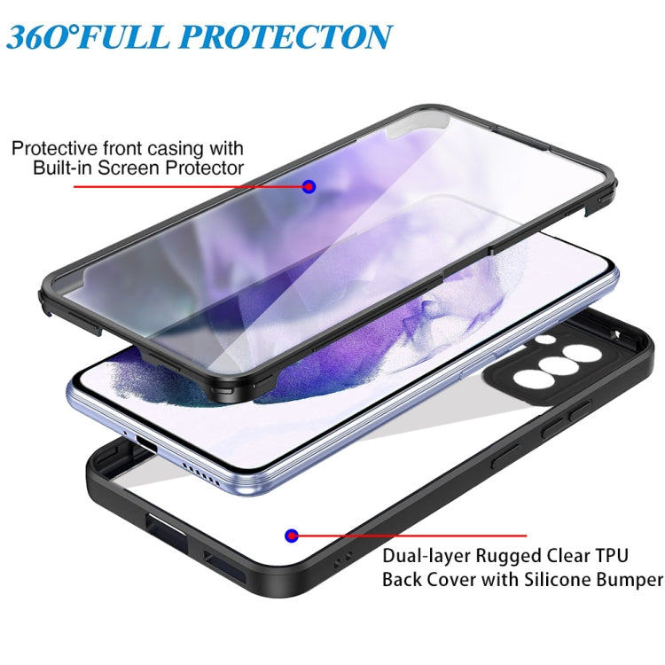 For Samsung Galaxy S22 5G Acrylic + TPU 360 Degrees Full Coverage Shockproof Phone Case(Purple) - Galaxy S22 5G Cases by PMC Jewellery | Online Shopping South Africa | PMC Jewellery