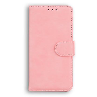 For Blackview A60 Skin Feel Pure Color Flip Leather Phone Case(Pink) - More Brand by PMC Jewellery | Online Shopping South Africa | PMC Jewellery | Buy Now Pay Later Mobicred