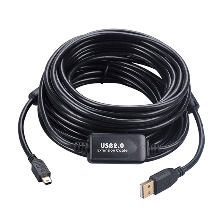 12m Mini 5 Pin to USB 2.0 Camera Extension Data Cable -  by PMC TechLife | Online Shopping South Africa | PMC TechLife | Buy Now Pay Later Mobicred