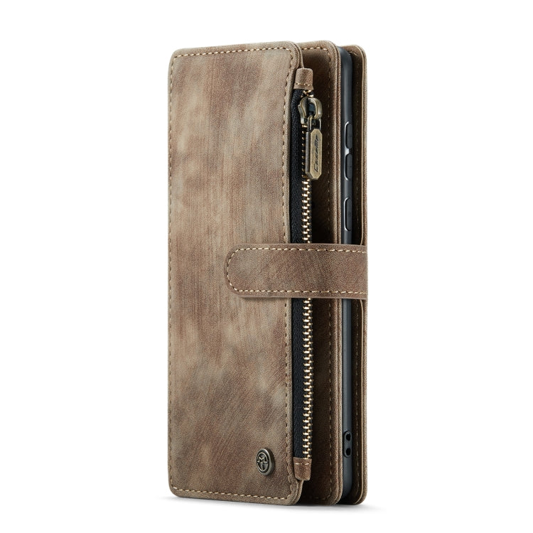 For Samsung Galaxy A53 5G CaseMe C30 Multifunctional Phone Leather Case with Holder & Card Slot & Wallet(Brown) - Galaxy Phone Cases by CaseMe | Online Shopping South Africa | PMC Jewellery | Buy Now Pay Later Mobicred