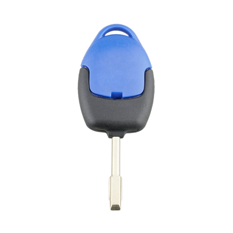 A17 Straight Car Key Shell Round Embryo Metal Embryo Length 35mm for Ford Transit 3-button - free shipping - PMC TechLife - Order now!