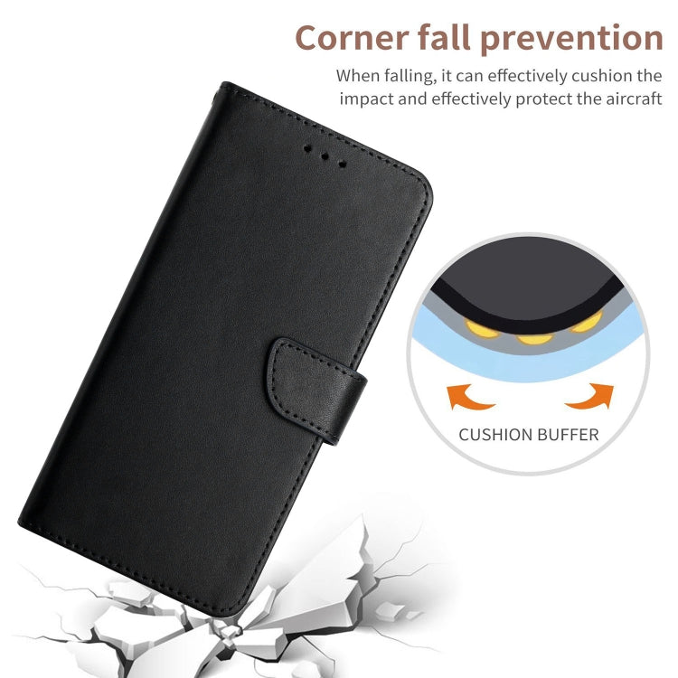 For Google Pixel 7 Pro Genuine Leather Fingerprint-proof Horizontal Flip Phone Case(Black) - Google Cases by PMC TechLife | Online Shopping South Africa | PMC TechLife | Buy Now Pay Later Mobicred