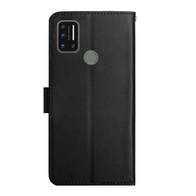 For UMIDIGI A7 Pro Genuine Leather Fingerprint-proof Flip Phone Case(Black) - More Brand by PMC TechLife | Online Shopping South Africa | PMC TechLife | Buy Now Pay Later Mobicred