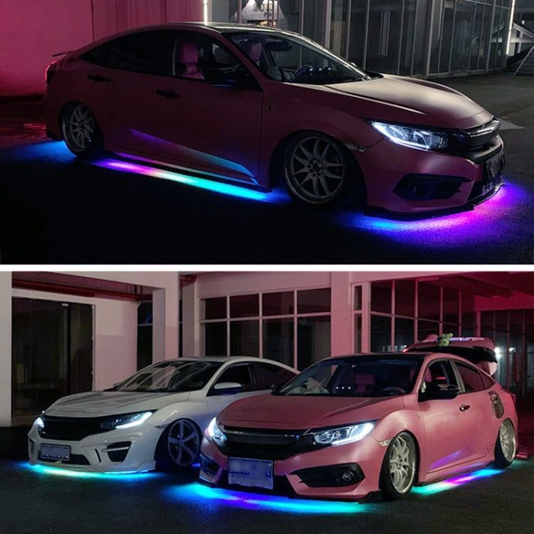 Car Modification Symphony Voice Control LED Chassis Lights, Specification:4 x 60cm + 2 x 120cm - Atmosphere lights by PMC TechLife | Online Shopping South Africa | PMC TechLife | Buy Now Pay Later Mobicred