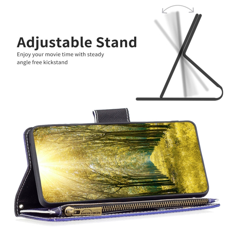For OPPO Reno7 5G Global Colored Drawing Pattern Zipper Horizontal Flip Phone Leather Case(Purple Butterfly) - OPPO Cases by PMC TechLife | Online Shopping South Africa | PMC TechLife | Buy Now Pay Later Mobicred