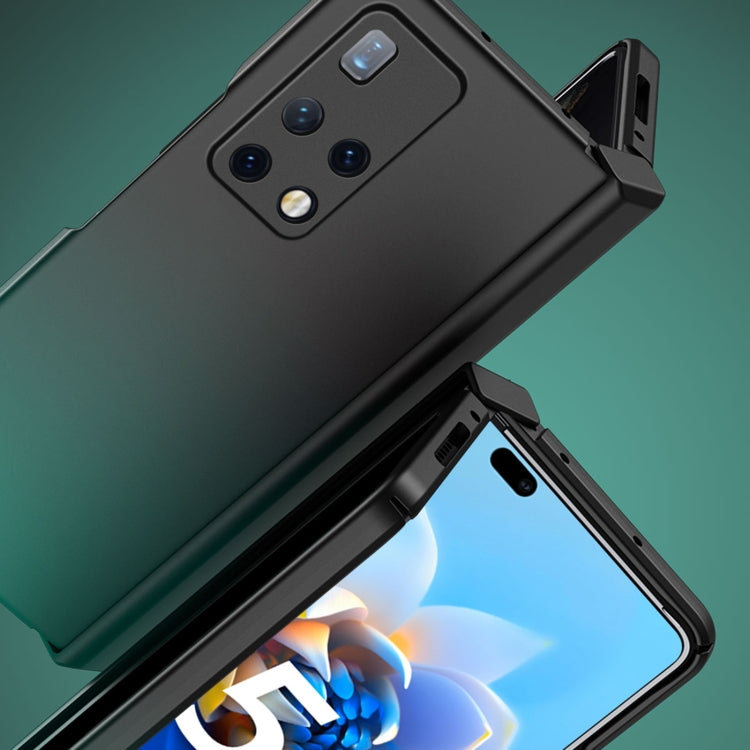 For Huawei Mate X2 Colorful Gradient Phone Case(Black White) - Huawei Cases by PMC TechLife | Online Shopping South Africa | PMC TechLife | Buy Now Pay Later Mobicred