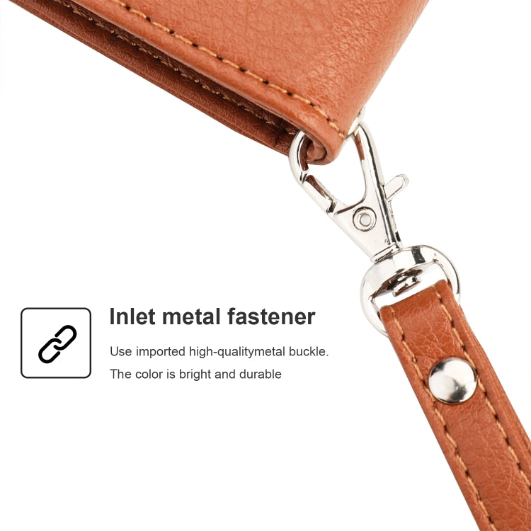For Huawei P30 Pro Microfiber Zipper Horizontal Flip Leather Case(Brown) - Huawei Cases by PMC TechLife | Online Shopping South Africa | PMC TechLife | Buy Now Pay Later Mobicred