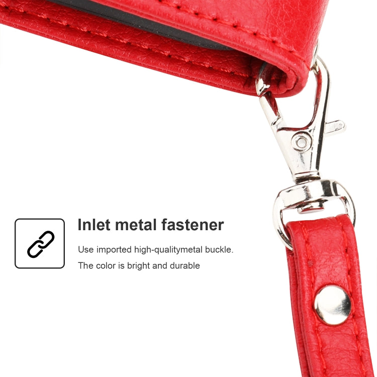 For Huawei P40 Lite / nova 6 SE Microfiber Zipper Horizontal Flip Leather Case(Red) - Huawei Cases by PMC TechLife | Online Shopping South Africa | PMC TechLife | Buy Now Pay Later Mobicred