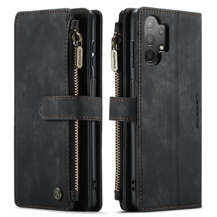 For Samsung Galaxy A13 4G/A13 5G/A04S/A04/M13 5G CaseMe C30 Multifunctional Phone Leather Case(Black) - Galaxy Phone Cases by CaseMe | Online Shopping South Africa | PMC Jewellery | Buy Now Pay Later Mobicred