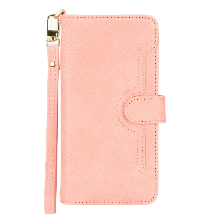 For Doogee X96 Pro Litchi Texture Zipper Leather Phone Case(Pink) - Doogee Cases by PMC TechLife | Online Shopping South Africa | PMC TechLife | Buy Now Pay Later Mobicred