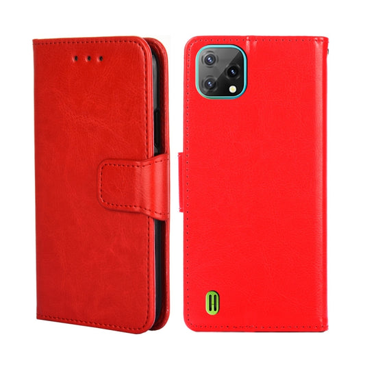 For Blackview A55 Crystal Texture Leather Phone Case(Red) - More Brand by PMC Jewellery | Online Shopping South Africa | PMC Jewellery | Buy Now Pay Later Mobicred