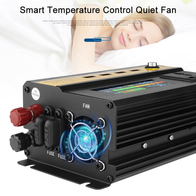 8896 500W Car Smart Multi-functional Digital Display Inverter, Specification:12V - Modified Square Wave by PMC TechLife | Online Shopping South Africa | PMC TechLife | Buy Now Pay Later Mobicred