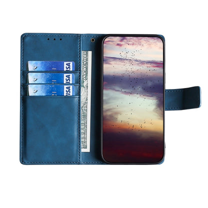 For Blackview A55 Pro Skin Feel Crocodile Magnetic Clasp Leather Phone Case(Blue) - More Brand by PMC Jewellery | Online Shopping South Africa | PMC Jewellery | Buy Now Pay Later Mobicred