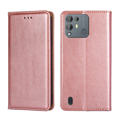 For Blackview A55 Pro Pure Color Magnetic Leather Phone Case(Rose Gold) - More Brand by PMC Jewellery | Online Shopping South Africa | PMC Jewellery | Buy Now Pay Later Mobicred