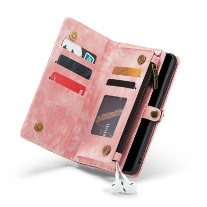 For Samsung Galaxy S20 CaseMe Detachable Multifunctional Horizontal Flip Leather Case, with Card Slot & Holder & Zipper Wallet & Photo Frame (Pink) - Galaxy Phone Cases by CaseMe | Online Shopping South Africa | PMC Jewellery | Buy Now Pay Later Mobicred