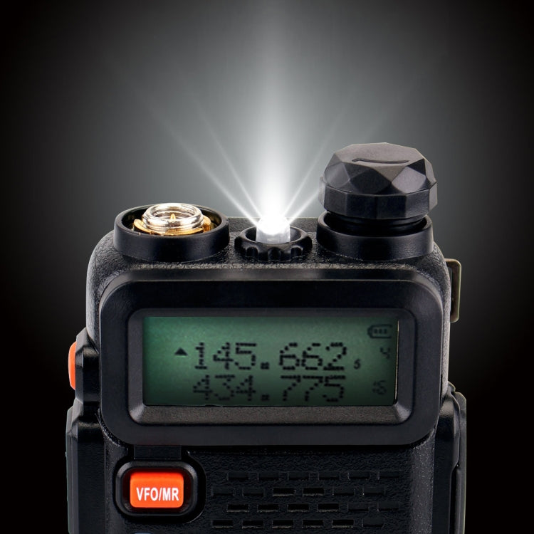 RETEVIS RT5R EU Frequency 144-146MHz & 430-440MHz Handheld Two Way Radio Walkie Talkie(Black) - free shipping - PMC TechLife - Order now!