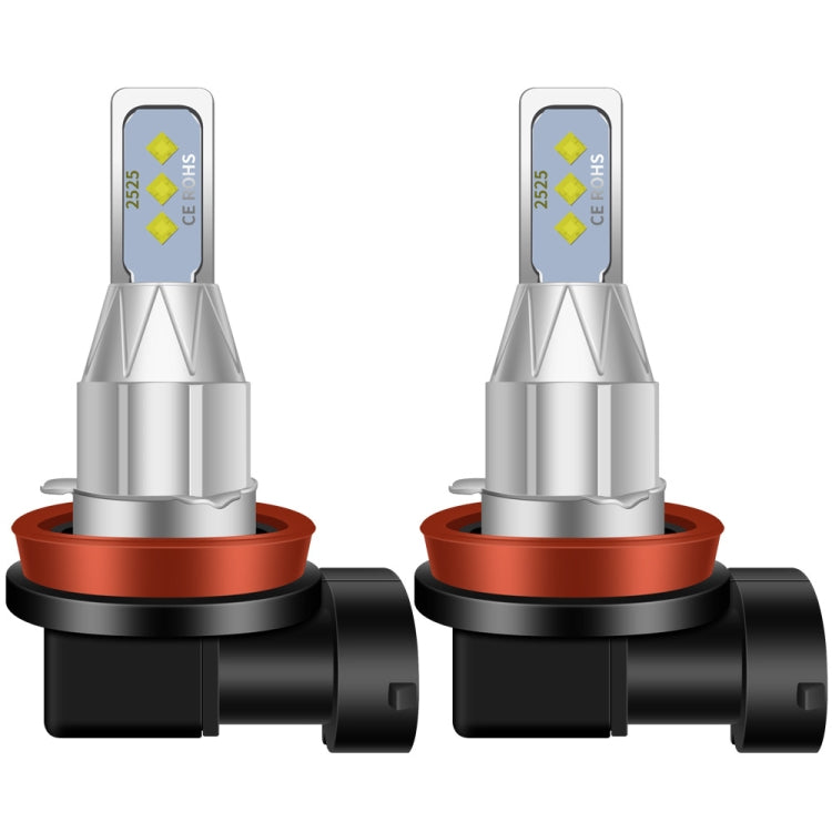 1 Pair H8 DC 12V-24V 12W 1800LM Car LED Fog Light(Ice Blue Light) - Fog / Driving Lights by PMC TechLife | Online Shopping South Africa | PMC TechLife | Buy Now Pay Later Mobicred