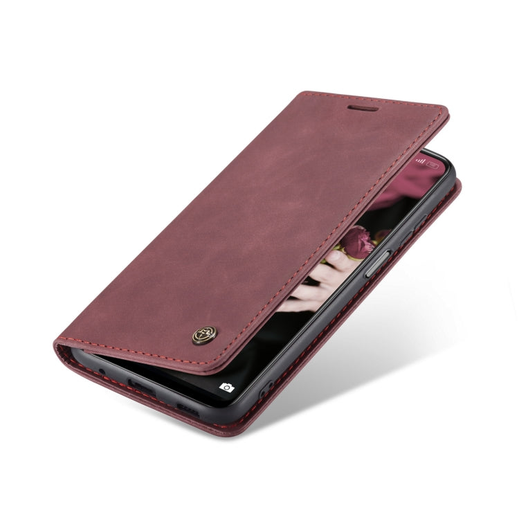 For Xiaomi Redmi Note 11 4G/Note 11S Global CaseMe 013 Multifunctional Horizontal Flip Leather Phone Case(Wine Red) - Xiaomi Cases by CaseMe | Online Shopping South Africa | PMC Jewellery | Buy Now Pay Later Mobicred