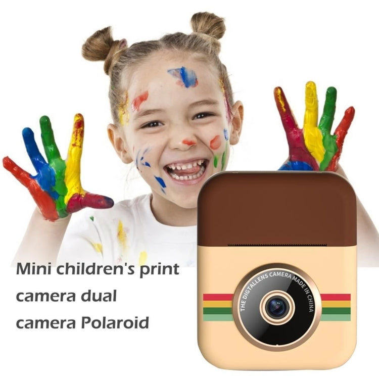 With 16GB Memory Card CP08 2.4 inch IPS HD Screen Children Instant Camera - Children Cameras by PMC TechLife | Online Shopping South Africa | PMC TechLife | Buy Now Pay Later Mobicred