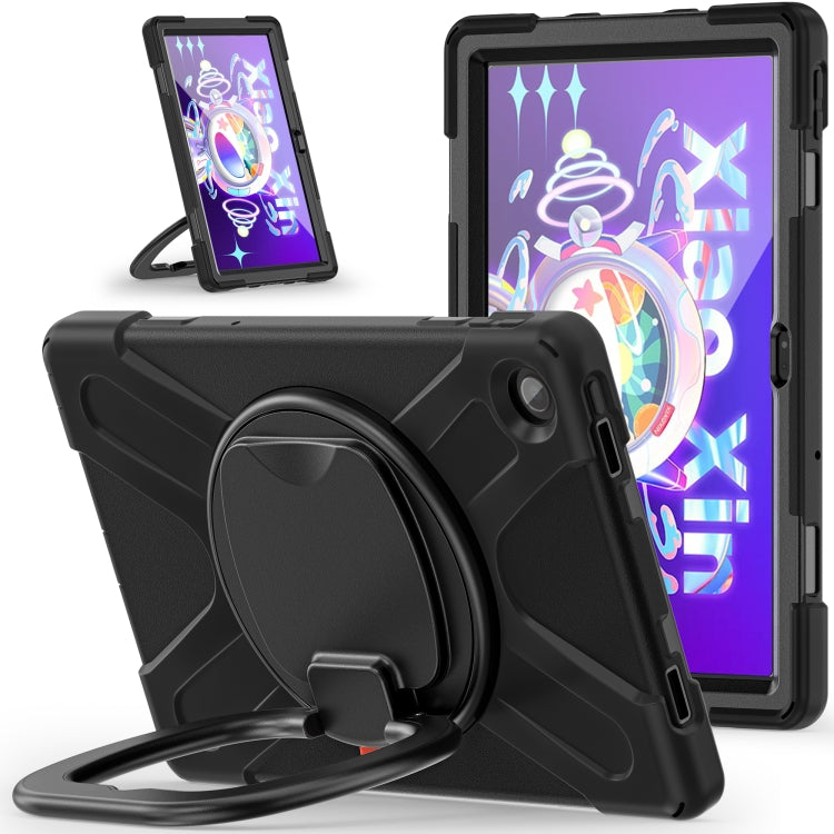 For Lenovo Tab M10 Plus 10.6 3rd Gen 2022 Silicone + PC Protective Tablet Case(Black) - Lenovo by PMC TechLife | Online Shopping South Africa | PMC TechLife | Buy Now Pay Later Mobicred