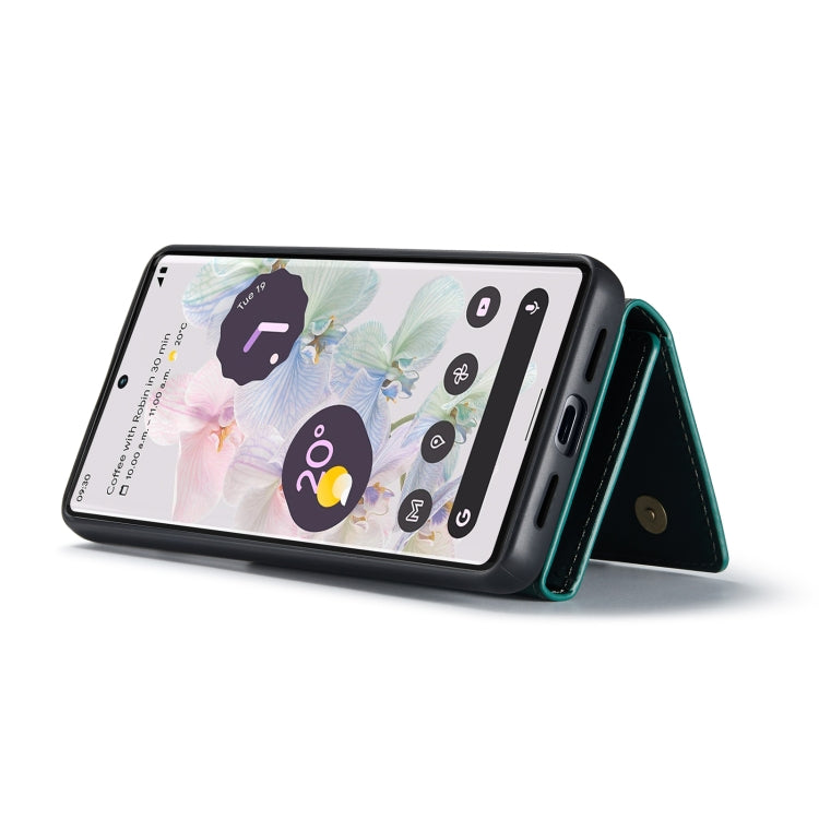 For Google Pixel 7 Pro 5G DG.MING M1 Series 3-Fold Multi Card Wallet + Magnetic Phone Case(Green) - Google Cases by DG.MING | Online Shopping South Africa | PMC TechLife | Buy Now Pay Later Mobicred