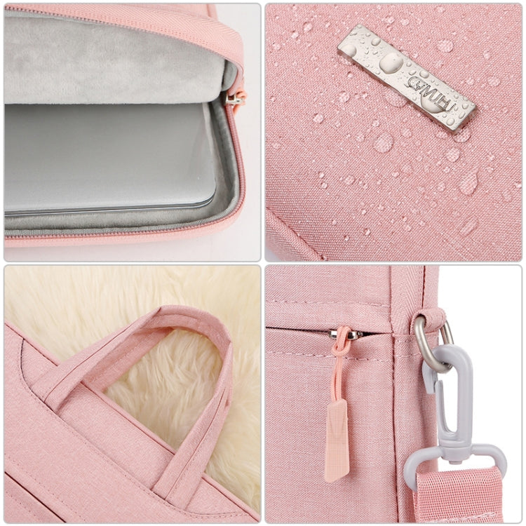 Handbag Laptop Bag Inner Bag with Shoulder Strap, Size:16.1 inch(Pink) - Other by PMC Jewellery | Online Shopping South Africa | PMC Jewellery | Buy Now Pay Later Mobicred