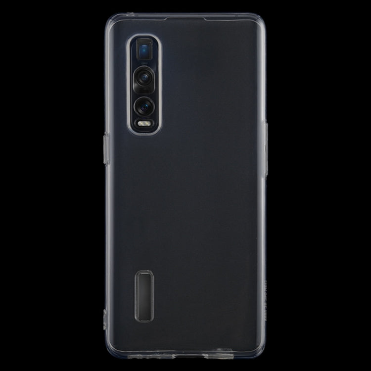 For OPPO Find X2 Pro TPU Ultra-Thin Transparent Mobile Phone Case - OPPO Cases by PMC Jewellery | Online Shopping South Africa | PMC Jewellery | Buy Now Pay Later Mobicred