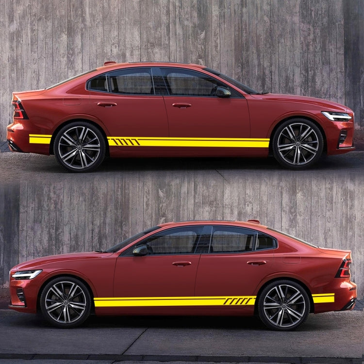 D-655 Universal Car Modified Decorative Sticker(Yellow) - free shipping - PMC Jewellery - Order now!