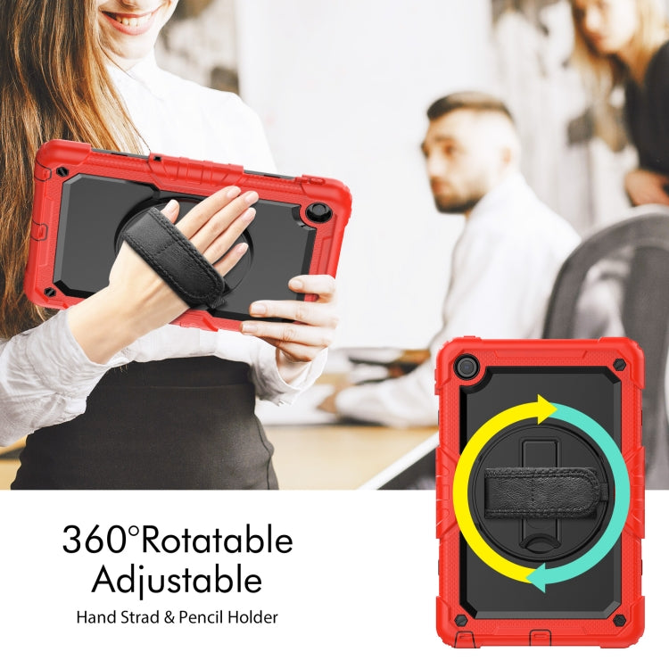For Lenovo Tab M10 Plus 10.6 3rd Gen 2022 Silicone + PC Tablet Case(Red) - Lenovo by PMC TechLife | Online Shopping South Africa | PMC TechLife | Buy Now Pay Later Mobicred