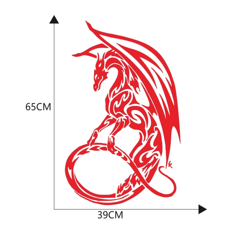 D-931 Pterosaur Pattern Car Modified Decorative Sticker(Red) - Decorative Sticker by PMC TechLife | Online Shopping South Africa | PMC TechLife | Buy Now Pay Later Mobicred