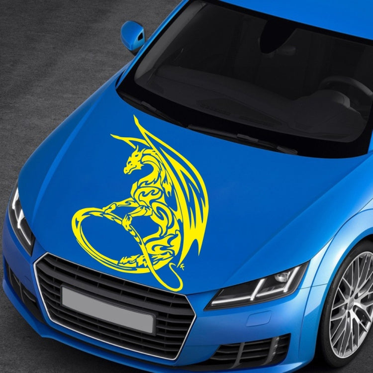 D-931 Pterosaur Pattern Car Modified Decorative Sticker(Yellow) - Decorative Sticker by PMC TechLife | Online Shopping South Africa | PMC TechLife | Buy Now Pay Later Mobicred