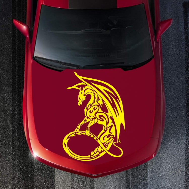 D-931 Pterosaur Pattern Car Modified Decorative Sticker(Yellow) - Decorative Sticker by PMC TechLife | Online Shopping South Africa | PMC TechLife | Buy Now Pay Later Mobicred