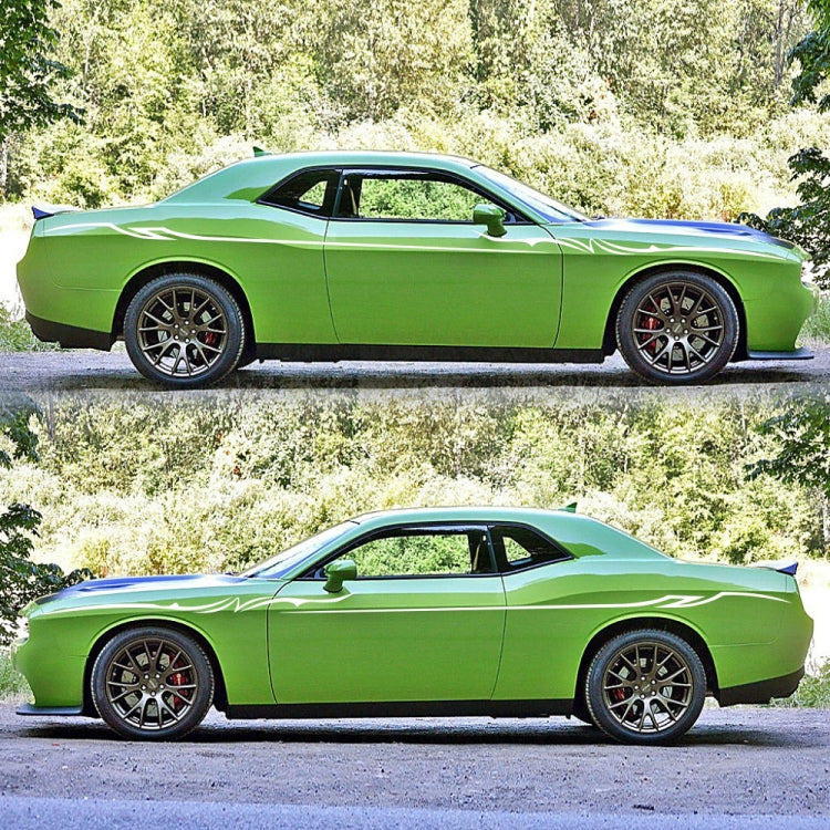 2 PCS/Set D-933 Lightning Pattern Car Modified Decorative Sticker(White) - Decorative Sticker by PMC TechLife | Online Shopping South Africa | PMC TechLife | Buy Now Pay Later Mobicred