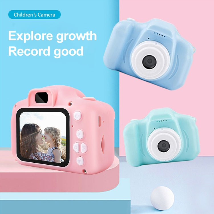 X2S 2.0 Inch LCD Screen Mini Children Camera Digital Camera, Resolution:HD Single Camera 1300W+ 32G Memory Card + Card Reader + Cartoon Stickers(Yellow) - Children Cameras by PMC TechLife | Online Shopping South Africa | PMC TechLife | Buy Now Pay Later Mobicred